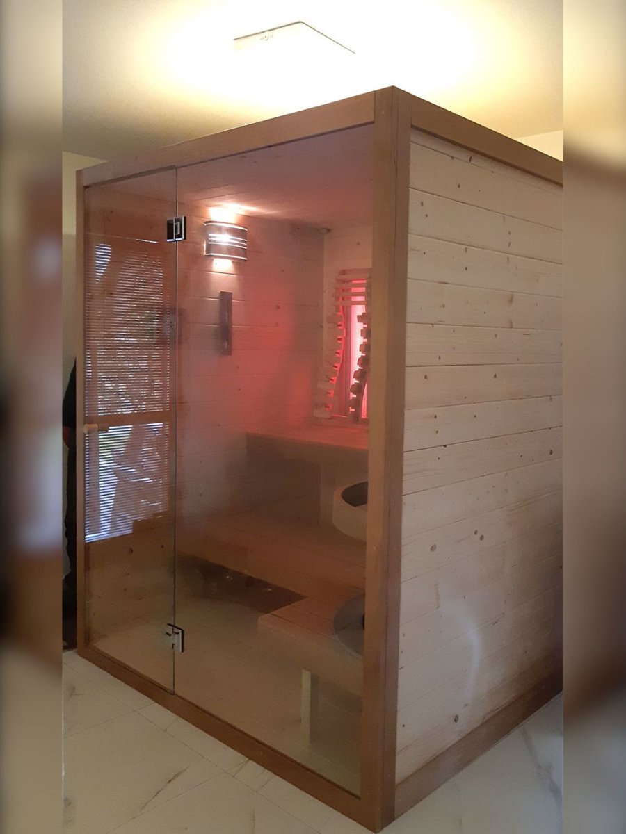 Kombinovaná sauna infra + fínska