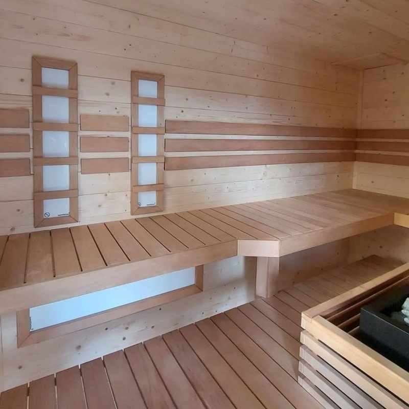 Kombinovaná fínska+infra sauna